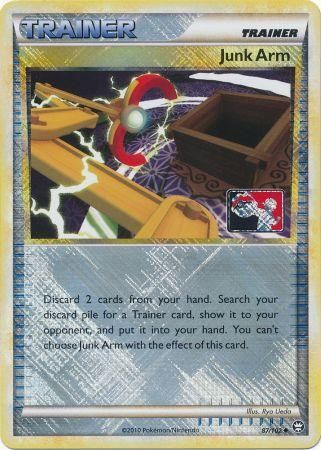 Pokemon | Junk Arm (87/102) (League Promo) [HeartGold & SoulSilver: Triumphant] | The Nerd Merchant