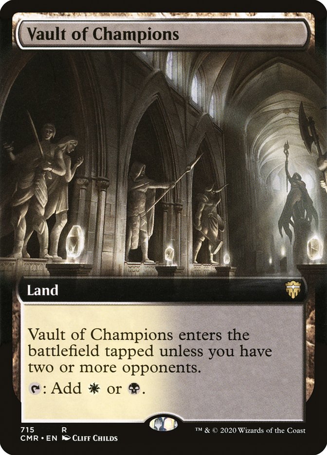 Magic | Vault of Champions (Extended Art) [Commander Legends] | The Nerd Merchant