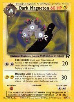 Pokemon | Dark Magneton (28/82) [Team Rocket Unlimited] | The Nerd Merchant