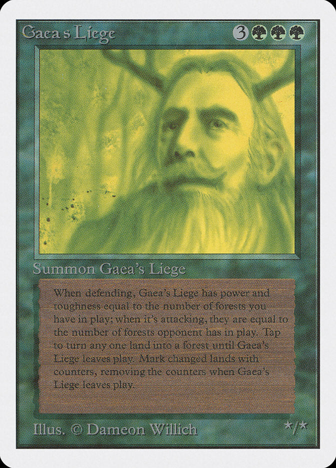 Magic | Gaea's Liege [Unlimited Edition] | The Nerd Merchant