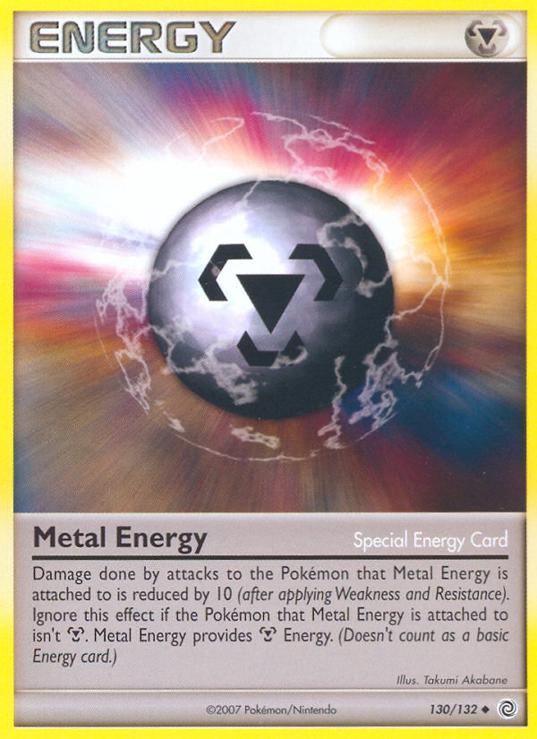 Pokemon | Metal Energy (130/132) [Diamond & Pearl: Secret Wonders] | The Nerd Merchant