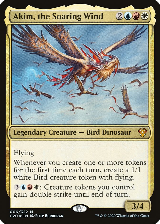 Magic | Akim, the Soaring Wind [Commander 2020] | The Nerd Merchant