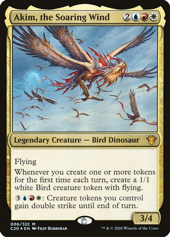 Magic | Akim, the Soaring Wind [Commander 2020] | The Nerd Merchant