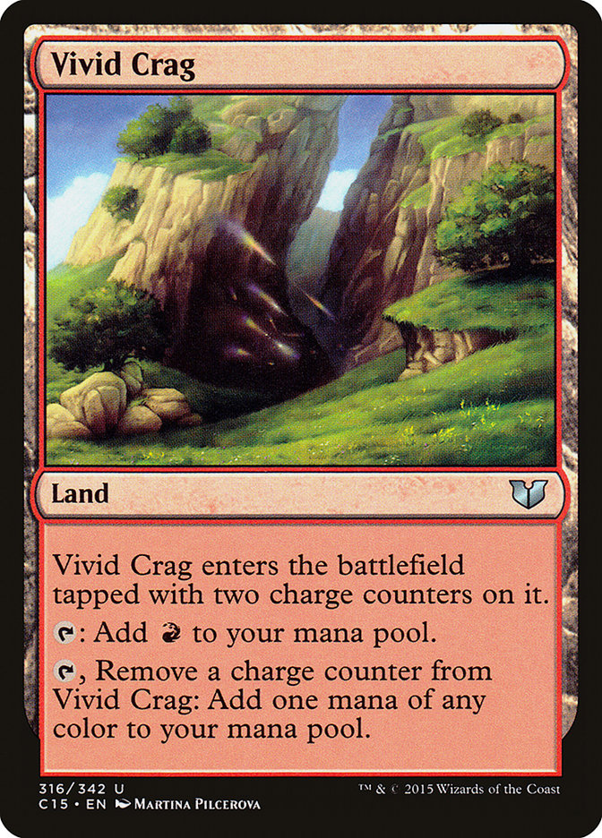 Magic | Vivid Crag [Commander 2015] | The Nerd Merchant