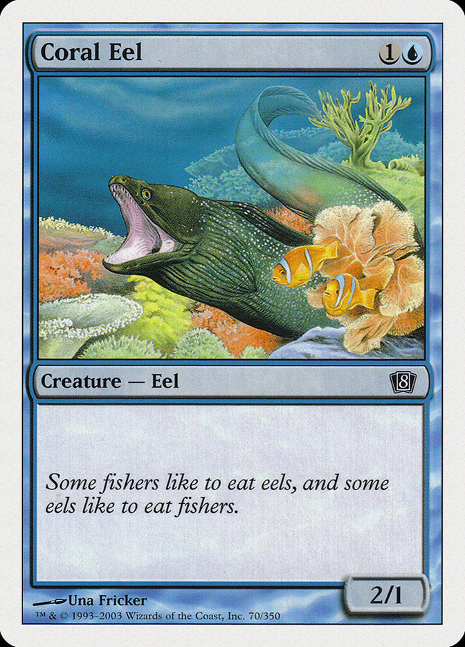 Magic | Coral Eel [Eighth Edition] | The Nerd Merchant