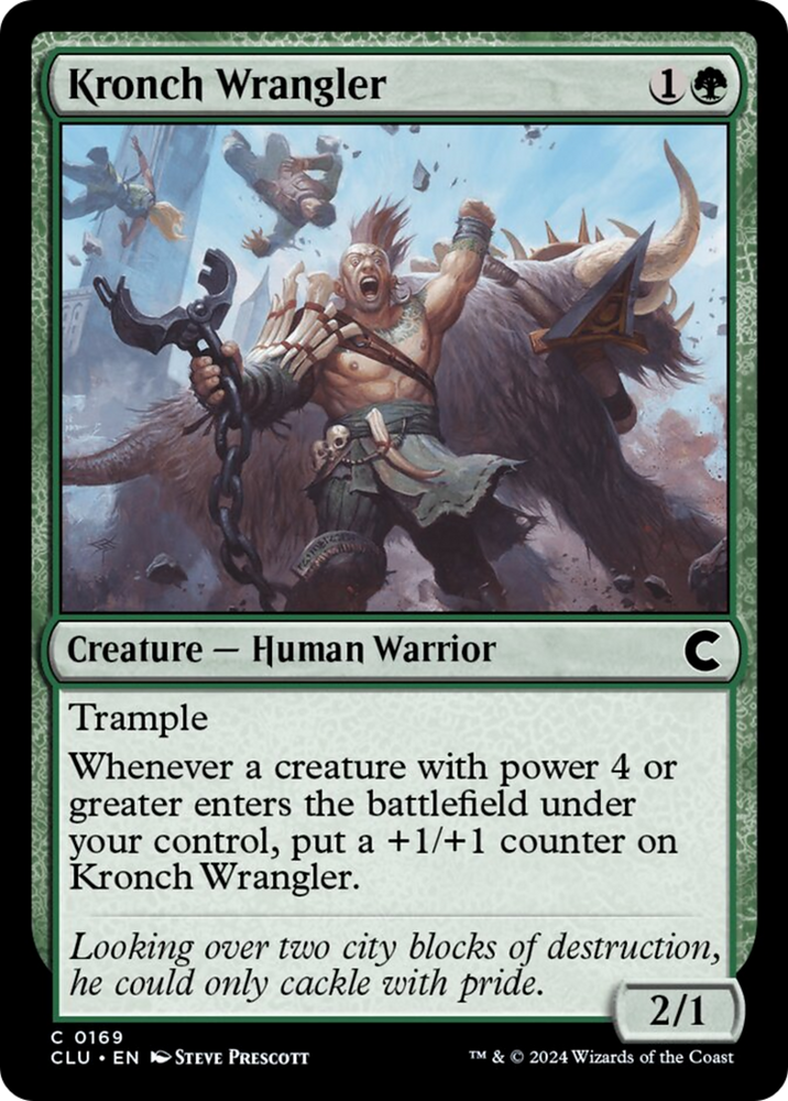 Magic | Kronch Wrangler [Ravnica: Clue Edition] | The Nerd Merchant