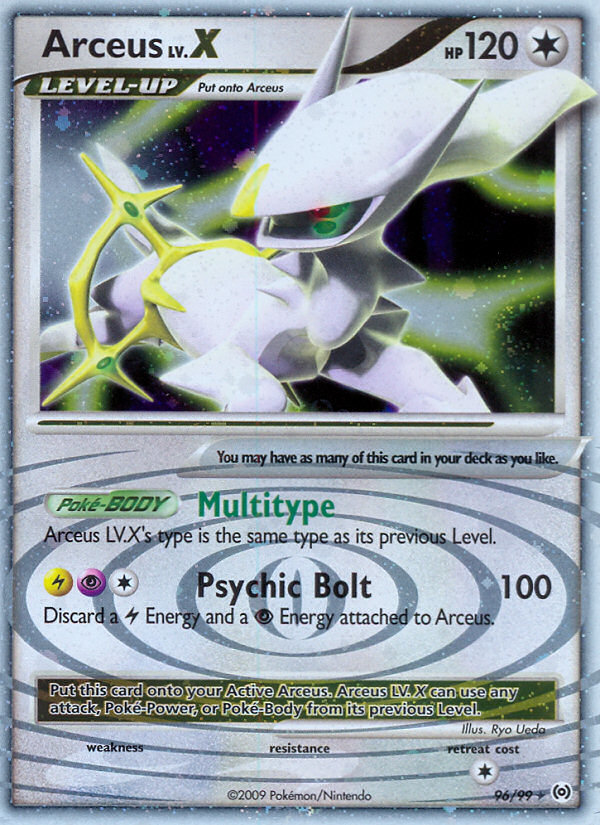 Pokemon | Arceus LV.X (96/99) [Platinum: Arceus] | The Nerd Merchant