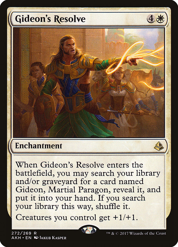 Magic | Gideon's Resolve [Amonkhet] | The Nerd Merchant