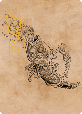 Magic | Decanter of Endless Water Art Card (Gold-Stamped Signature) [Commander Legends: Battle for Baldur's Gate Art Series] | The Nerd Merchant