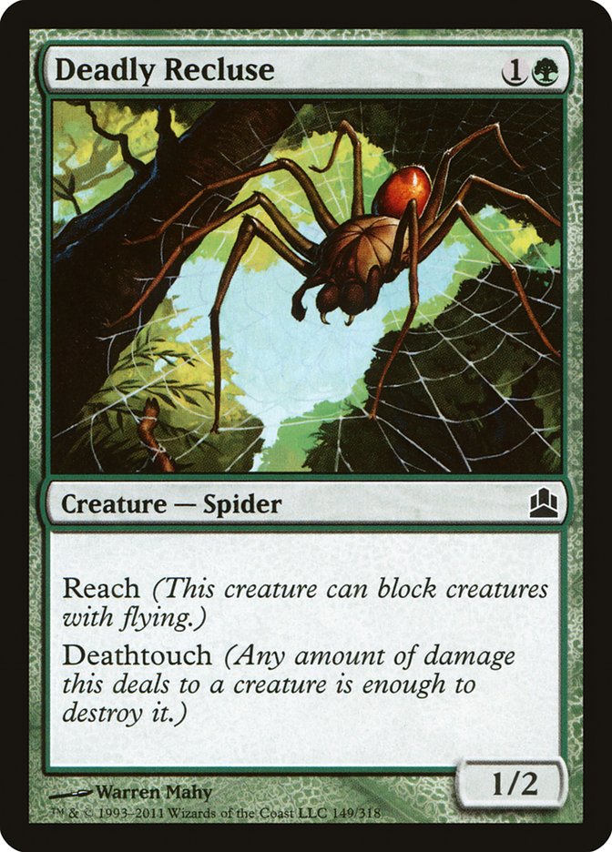 Magic | Deadly Recluse [Commander 2011] | The Nerd Merchant