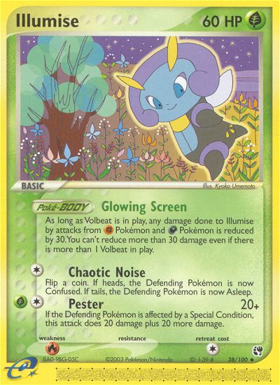 Pokemon | Illumise (38/100) [EX: Sandstorm] | The Nerd Merchant