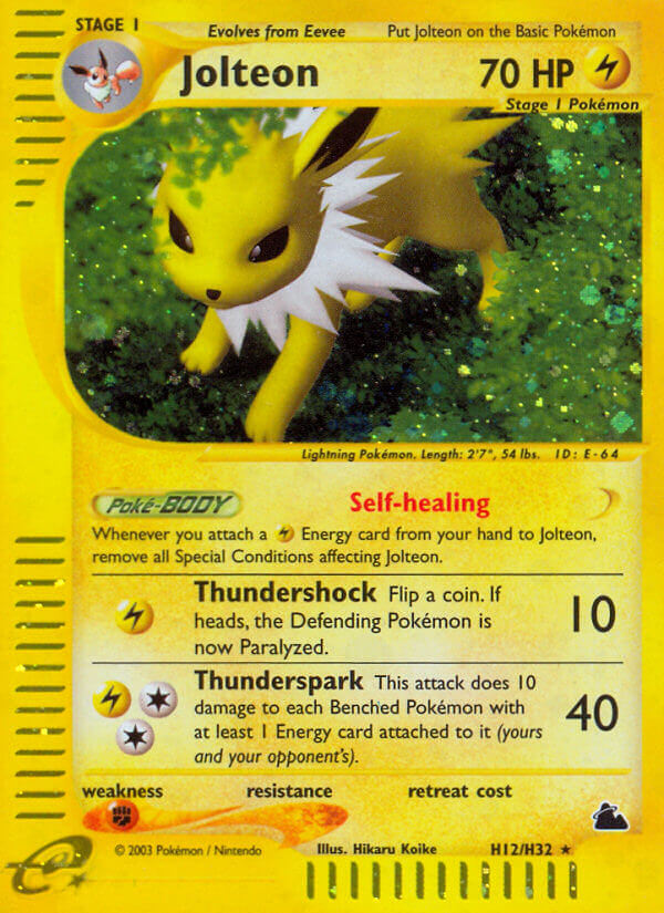 Pokemon | Jolteon (H12/H32) [Skyridge] | The Nerd Merchant