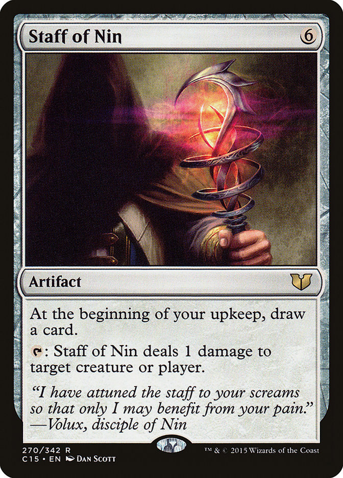 Magic | Staff of Nin [Commander 2015] | The Nerd Merchant