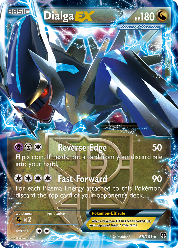 Pokemon | Dialga EX (65/101) [Black & White: Plasma Blast] | The Nerd Merchant