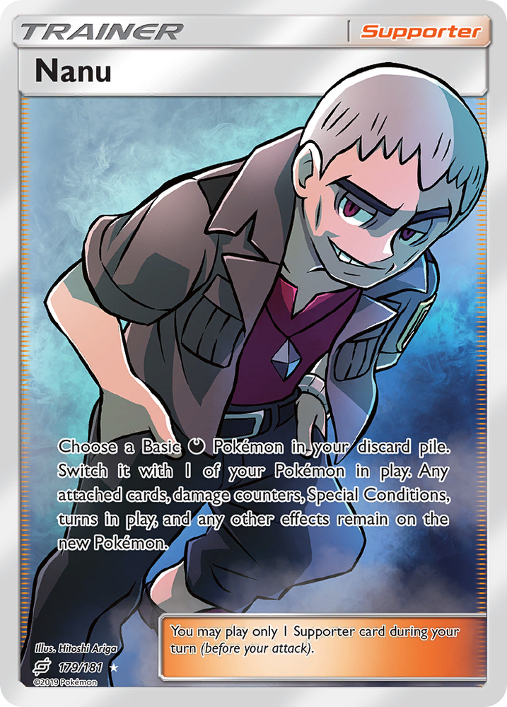 Pokemon | Nanu (179/181) [Sun & Moon: Team Up] | The Nerd Merchant