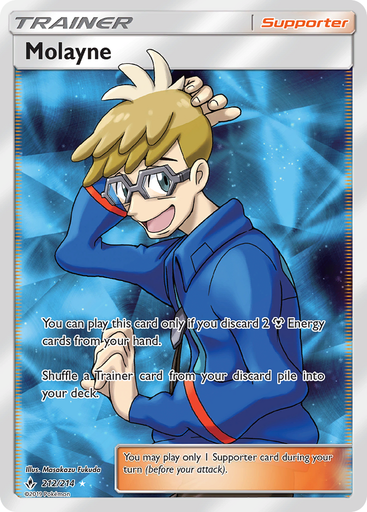 Pokemon | Molayne (212/214) [Sun & Moon: Unbroken Bonds] | The Nerd Merchant