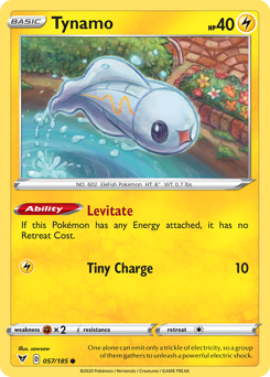 Pokemon | Tynamo (057/185) [Sword & Shield: Vivid Voltage] | The Nerd Merchant