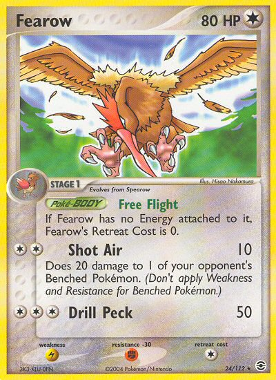Pokemon | Fearow (24/112) [EX: FireRed & LeafGreen] | The Nerd Merchant