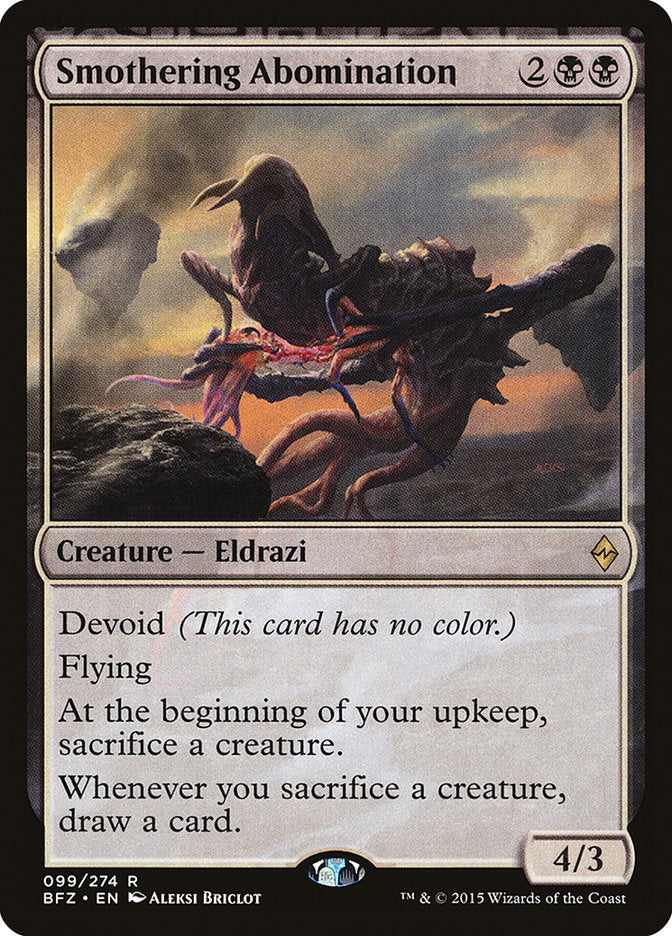 Magic | Smothering Abomination [Battle for Zendikar] | The Nerd Merchant