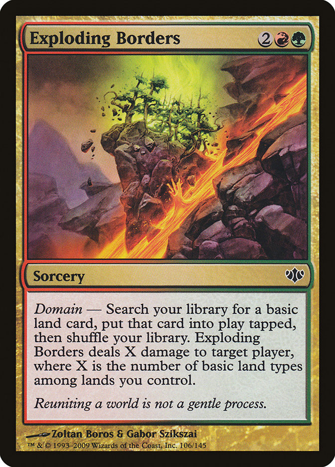Magic | Exploding Borders [Conflux] | The Nerd Merchant