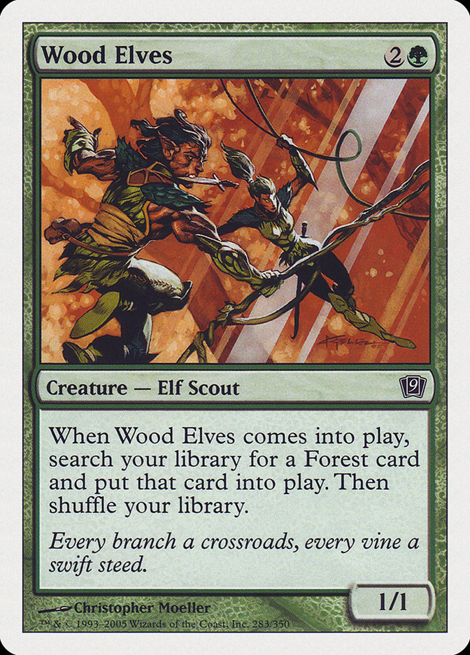 Magic | Wood Elves [Ninth Edition] | The Nerd Merchant