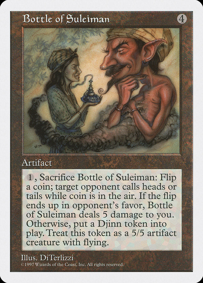 Magic | Bottle of Suleiman [Fifth Edition] | The Nerd Merchant