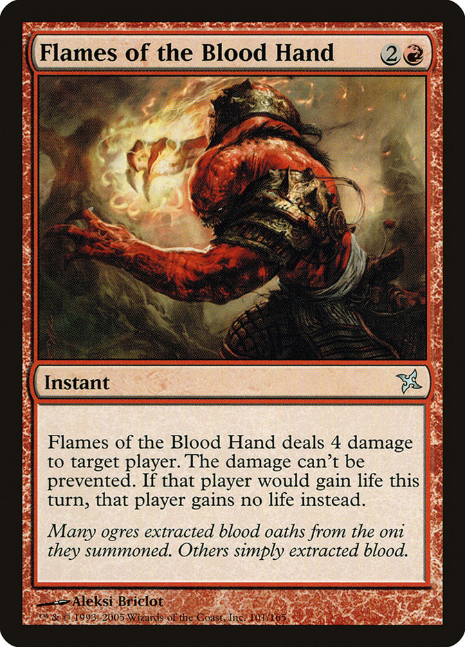 Magic | Flames of the Blood Hand [Betrayers of Kamigawa] | The Nerd Merchant