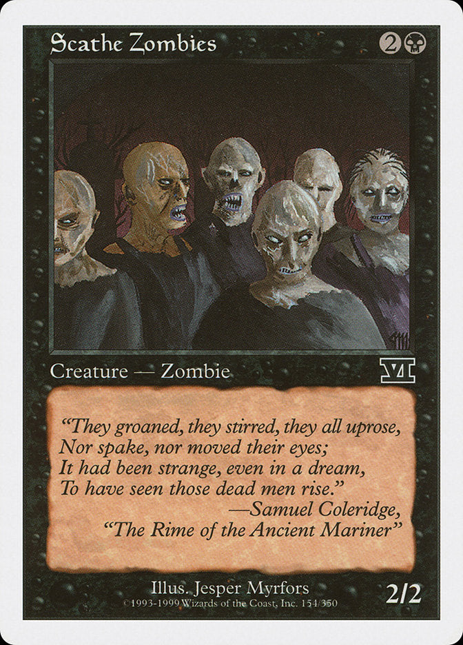 Magic | Scathe Zombies [Classic Sixth Edition] | The Nerd Merchant