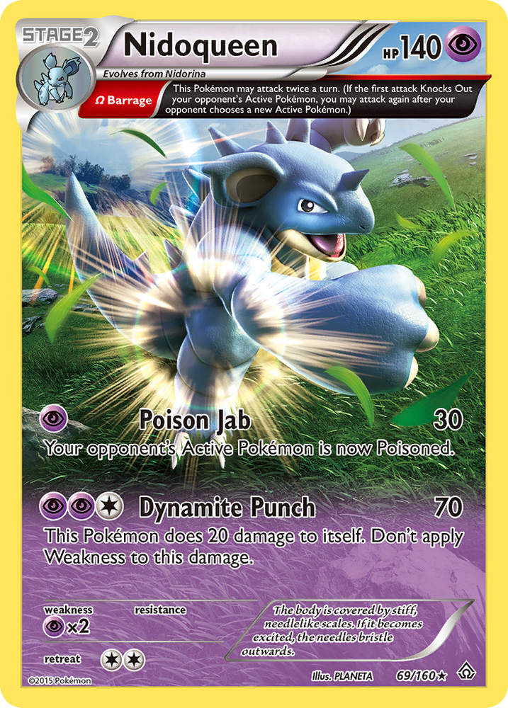 Pokemon | Nidoqueen (69/160) [XY: Primal Clash] | The Nerd Merchant