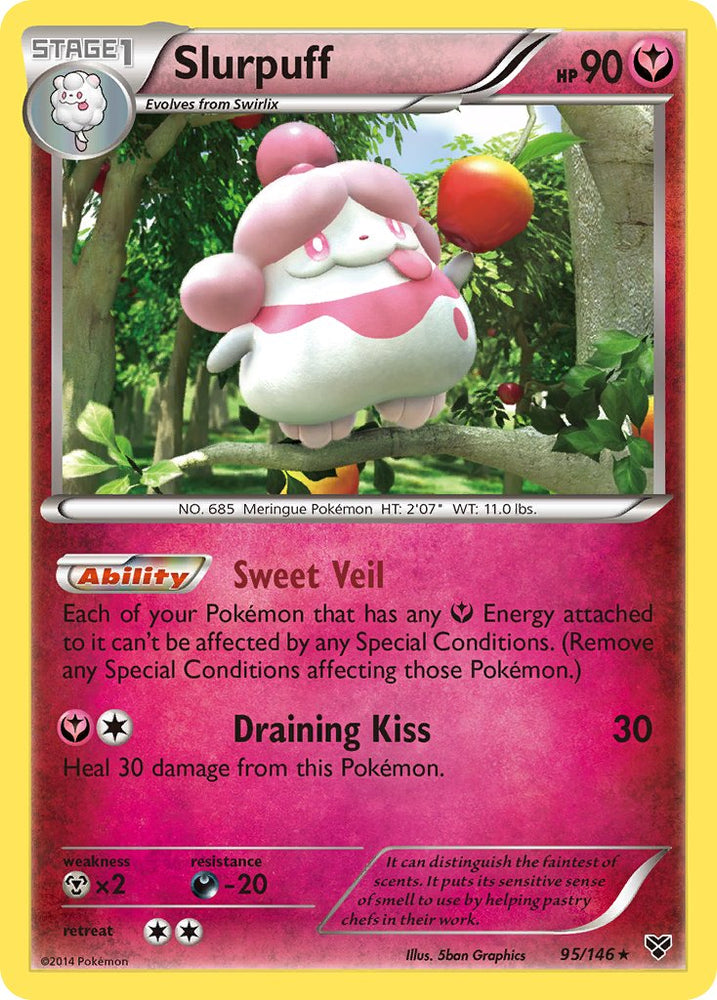 Pokemon | Slurpuff (95/146) (Theme Deck Exclusive) [XY: Base Set] | The Nerd Merchant