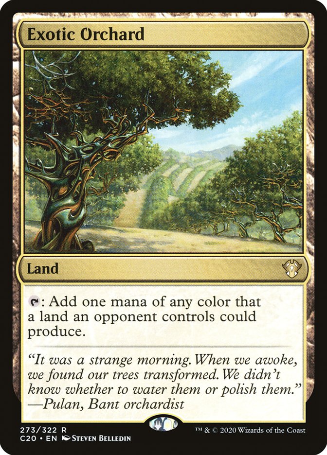 Magic | Exotic Orchard [Commander 2020] | The Nerd Merchant