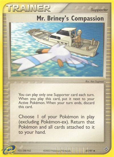 Pokemon | Mr. Briney's Compassion (87/97) [EX: Dragon] | The Nerd Merchant