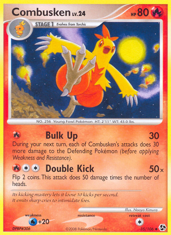 Pokemon | Combusken (35/106) [Diamond & Pearl: Great Encounters] | The Nerd Merchant