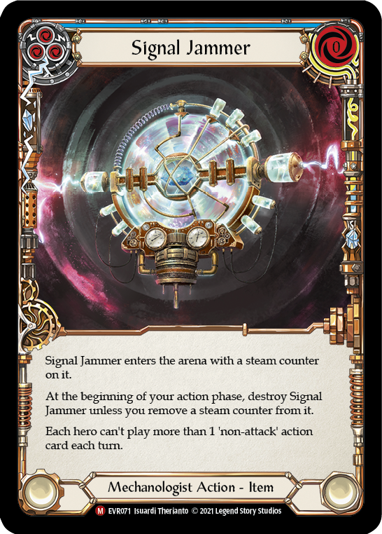 Flesh and Blood TCG | Signal Jammer [EVR071] (Everfest)  1st Edition Normal | The Nerd Merchant