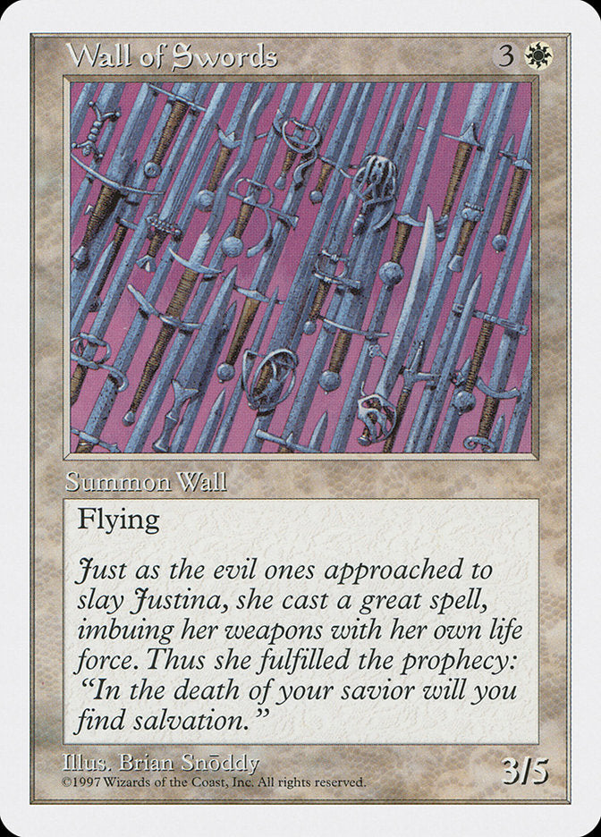 Magic | Wall of Swords [Fifth Edition] | The Nerd Merchant