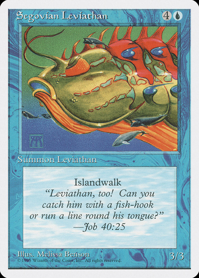 Magic | Segovian Leviathan [Fourth Edition] | The Nerd Merchant