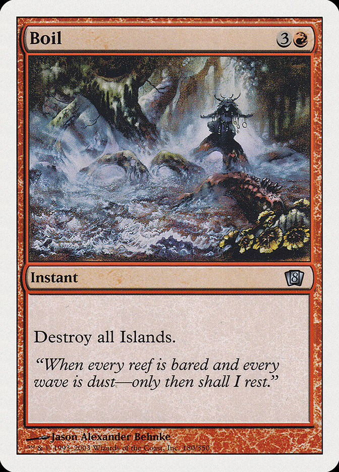 Magic | Boil [Eighth Edition] | The Nerd Merchant