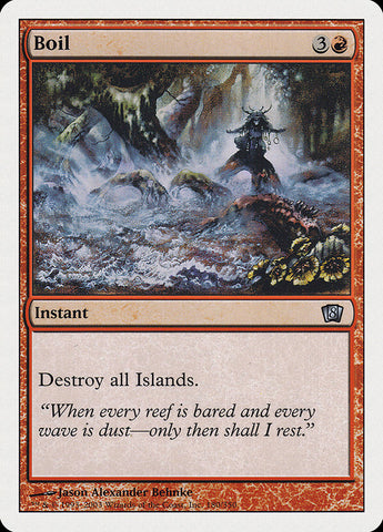 Magic | Boil [Eighth Edition] | The Nerd Merchant