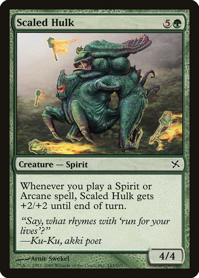 Magic | Scaled Hulk [Betrayers of Kamigawa] | The Nerd Merchant