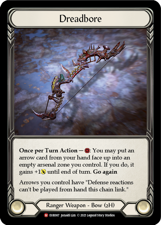 Flesh and Blood TCG | Dreadbore [EVR087] (Everfest)  1st Edition Cold Foil | The Nerd Merchant