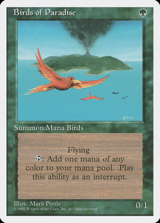 Magic | Birds of Paradise [Fourth Edition] | The Nerd Merchant