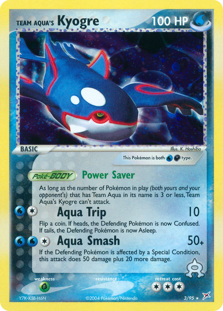 Pokemon | Team Aqua's Kyogre (3/95) (Theme Deck Exclusive) [EX: Team Magma vs Team Aqua] | The Nerd Merchant