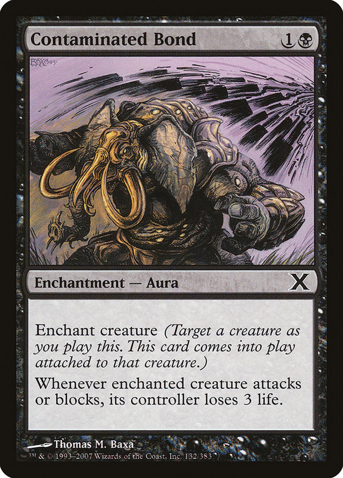 Magic | Contaminated Bond [Tenth Edition] | The Nerd Merchant