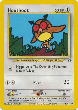 Pokemon | Hoothoot (60/111) [Neo Genesis Unlimited] | The Nerd Merchant