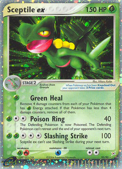 Pokemon | Sceptile ex (93/95) [EX: Team Magma vs Team Aqua] | The Nerd Merchant