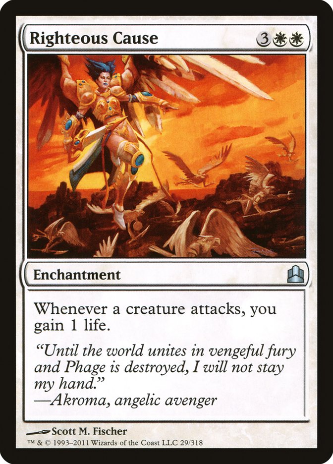 Magic | Righteous Cause [Commander 2011] | The Nerd Merchant