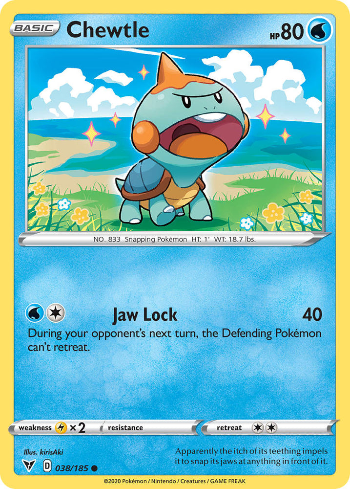 Pokemon | Chewtle (038/185) [Sword & Shield: Vivid Voltage] | The Nerd Merchant