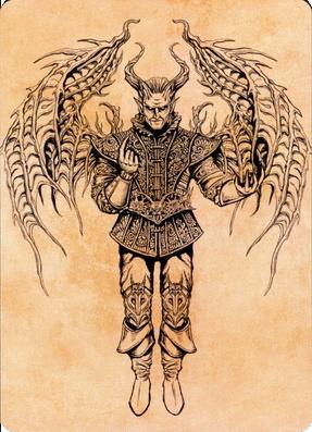 Magic | Raphael, Fiendish Savior Art Card (75) [Commander Legends: Battle for Baldur's Gate Art Series] | The Nerd Merchant