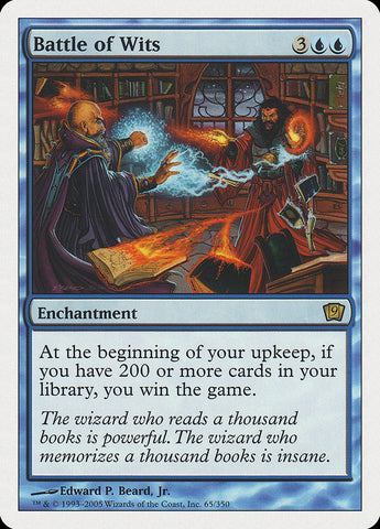 Magic | Battle of Wits [Ninth Edition] | The Nerd Merchant