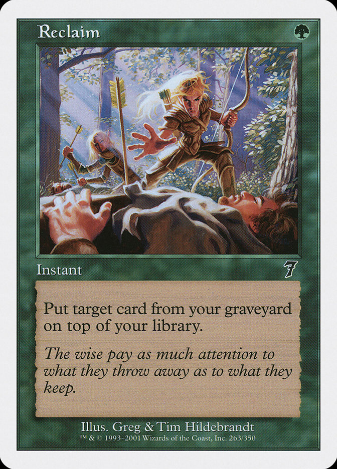 Magic | Reclaim [Seventh Edition] | The Nerd Merchant